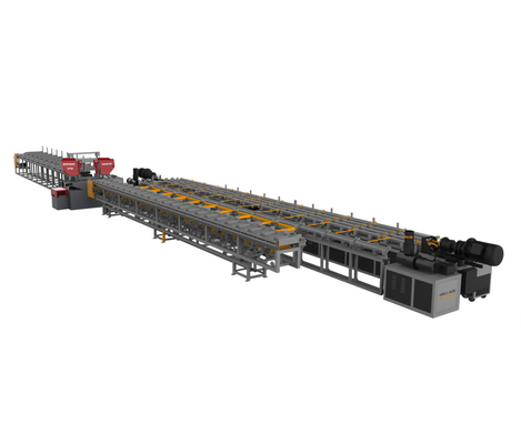 12m sägende Schnittcnc-Stahlrebar-scherende Linie Maschine ISO9001