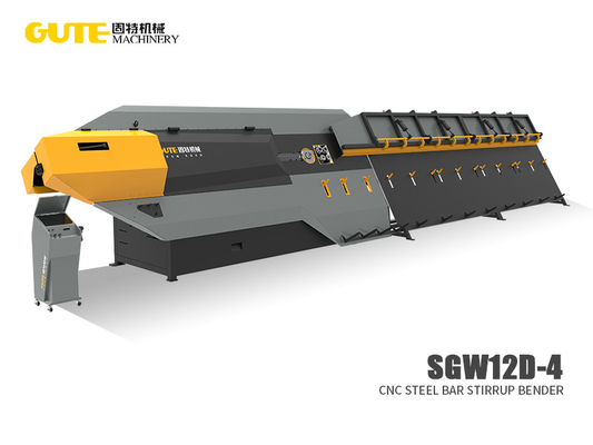 5-12 mm Stahlspulenstange CNC-Stirrup-Bogemaschine SGW12D-4