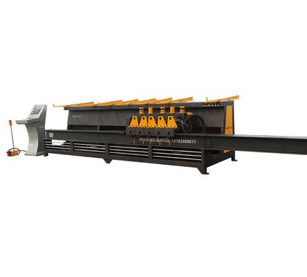 kaufen 180 Grad automatische Rebar-Bieger-Stahlstangen-verbiegende Mitte-Maschine 4m 6m 9m online manufacture
