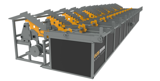 Rebar-Zufuhr-Maschine 12*2.8*1.6m Stahlstange 380V 50HZ 3P
