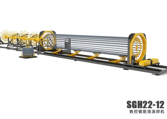 Stapel-Käfig-Schweißgerät-Ketten-Antrieb 3-12m CNC automatischer